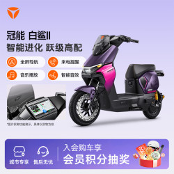 雅迪 冠能白鲨二代 新国标电动自行车