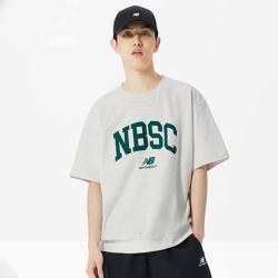 new balance 5CD25353 纯棉运动T恤 L，浅灰色
