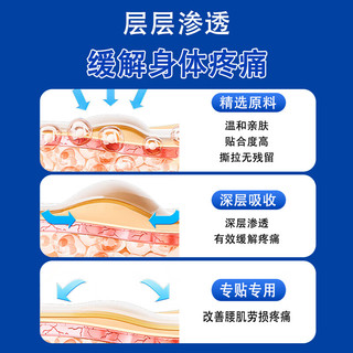 葵花腰椎贴腰椎间盘突出远红外理疗贴腰肌劳损腰酸背痛热敷膏药贴 2盒改善装【轻微腰椎问题 3盒】