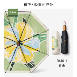 蕉下 10 点开始： Beneunder蕉下 小黑伞 黑胶防晒 晴雨两用遮阳伞