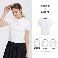 移动端：navigare [凉感]Navigare小帆船2026夏季新款女士休闲黑色速干短袖T恤衫