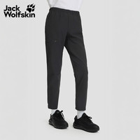 Jack Wolfskin PRELIGHT女防风双层软壳裤A65167A 黑色/6000 S