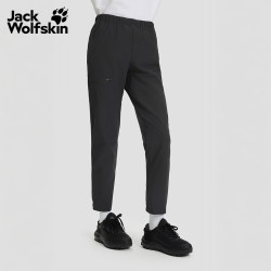 Jack Wolfskin PRELIGHT女防风双层软壳裤A65167A 黑色/6000 S