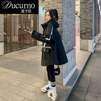 独特设计女款冲锋衣短款外套