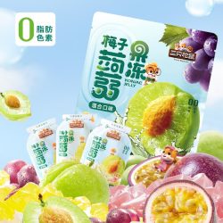 三只松鼠 梅子蒟蒻果冻 40包