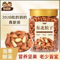 憨豆熊 东北松子 500g 罐装