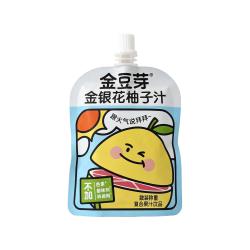 金豆芽 金银花柚子汁散称儿童饮料开袋即饮外出便携小孩饮料小包装 金豆芽金银花柚子汁