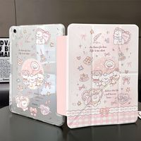妙品 粉色小狗适用苹果iPadA16 2025平板保护套iPad11笔槽iPad10壳