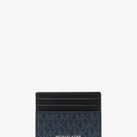 MICHAEL KORS Cooper Signature Logo Card Case