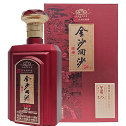 金沙 纪念版1951红 酱香型白酒 53度 450ml