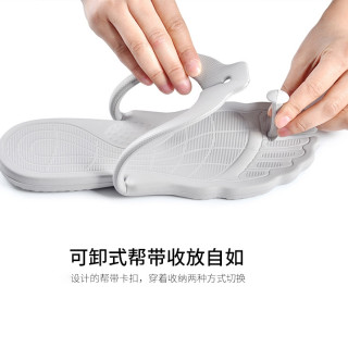 金铂喜 女士便携可折叠防滑拖鞋