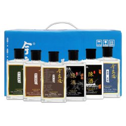 今良造 新版品鉴组合 小瓶白酒瓶装试饮100ml*6品鉴装纯粮食酒