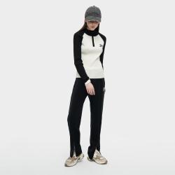 FILA 女装FUSION系列时尚潮流运动裤舒适简约百搭女针织长裤