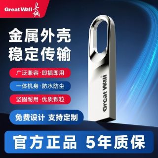 百亿补贴：长城 U盘高速128G存储大容量学生车载手机电脑两用优盘GU289