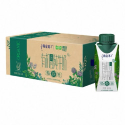 特仑苏 独家特仑苏有机高钙纯牛奶梦幻盖200ml×24包好营养超市推荐