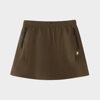 FILA 女装FUSION系列半截裙女士工装梭织裙（含短裤）
