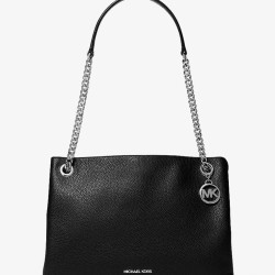 MICHAEL KORS Christina 女士斜挎包 Medium Pebbled Leather Messenger Bag