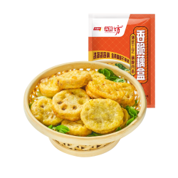 千味央厨 香脆藕盒800g（约25个）油炸藕夹肉 空气炸锅半成品 影分身