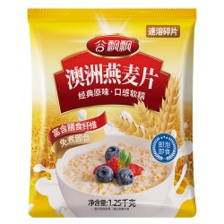 谷飘飘 速溶未脱脂麦片 2.5斤