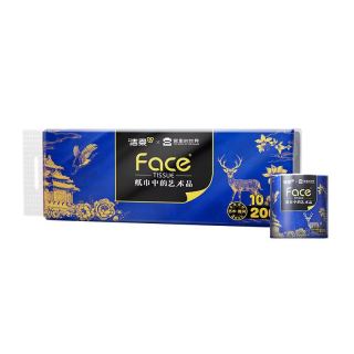百亿补贴：洁柔 宫里的世界有芯卷筒纸 200克*10卷