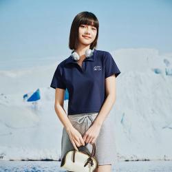安踏 海豹看看联名 女款短袖polo衫