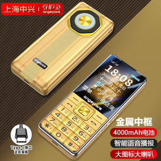 守护宝 E600 4G全网通 金色 功能手机