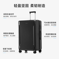 爱华仕 20寸可登机仿碳纤维防爆拉链行李箱