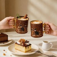 88VIP：大英博物馆 温感马克杯咖啡杯陶瓷杯情侣水杯温变杯子生日礼物实用