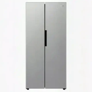 国家补贴：海尔 极简系列 HSS-500WLHC3EDM7 风冷对开门冰箱 500L 秘镜银