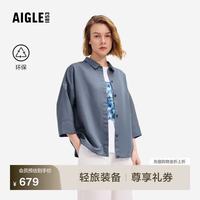 AIGLE 女款七分袖衬衫