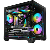 华硕 i5-14600KF RTX5060Ti 黑色海景房组装电脑
