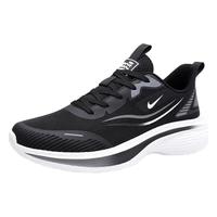 NIKE 网面透气软底防滑耐磨 黑色 40码 男士休闲鞋