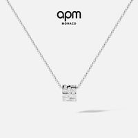 APM Monaco [明星同款]APM Monaco Ice项链冰块白色时尚精致摩登生日礼物