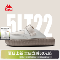 卡帕 背靠背断码男女款软底增高鞋 麦芽米棕/褐灰色 39
