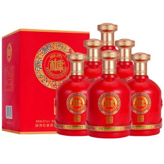 移动端：赋龙吟 传承80 52%vol 浓香型白酒 500ml*6瓶