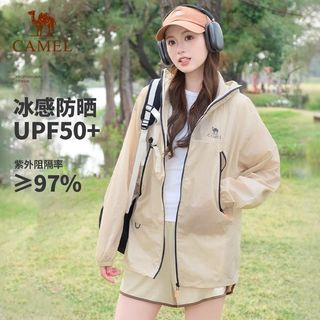 骆驼 防紫外线透气 女士防晒衣