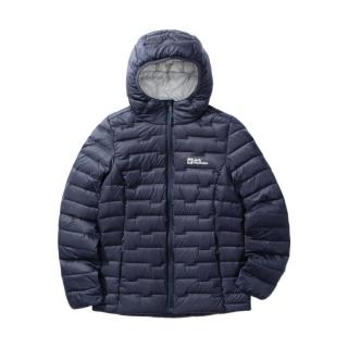Jack Wolfskin 狼爪 A61833A 800蓬鹅绒防风防水连帽羽绒服