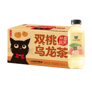 88VIP：伊刻活泉 双桃乌龙茶 500ml*15瓶