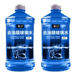 RONGLI 荣力 玻璃水 强力去污去油膜 1000ml/2600ml/5200ml