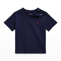 RALPH LAUREN 男童纯棉圆领T恤 3-24个月