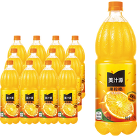 88VIP：美汁源 果粒橙橙汁饮料1.25L*12瓶