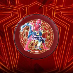 Hot Toys 蜘蛛侠:英雄无归 蜘蛛侠 无线充电器充电宝 蜘蛛侠充电器