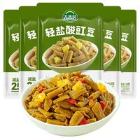 吉香居 下饭神器 轻盐酸豇豆61.8g*5袋 减盐