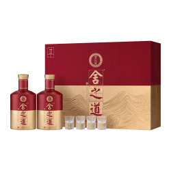 舍得 舍之道 浓香型白酒 50度 618ml*2瓶 礼盒装
