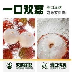屈臣氏 荔枝气泡复合果汁 265ml*4罐