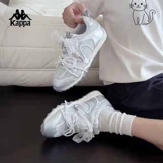 Kappa 卡帕 内增高德训鞋 银色 38码 休闲运动鞋