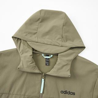 adidas 男子连帽运动夹克