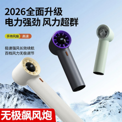 艾勒丝汀 手持小风扇超长续航    3000mAh