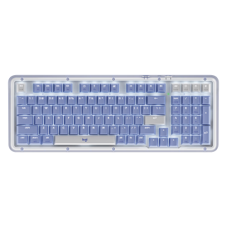 罗技 ALTO KEYS K98M Plus 无线机械键盘 蓝紫色