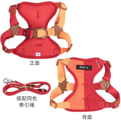 狗狗反光背心式牵引绳